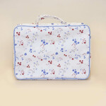 Estuche Con Manija Paprika Flores